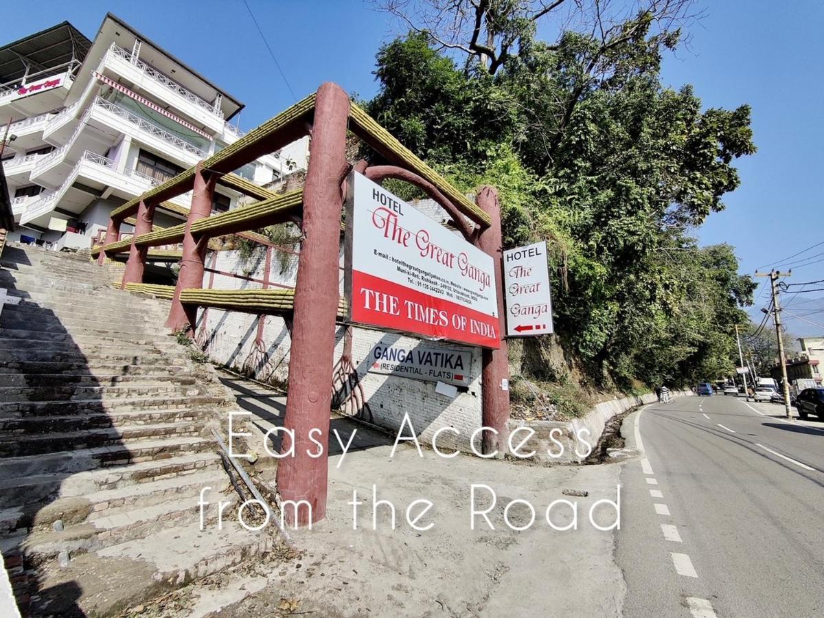 Hotel The Great Ganga Rishīkesh Exterior foto